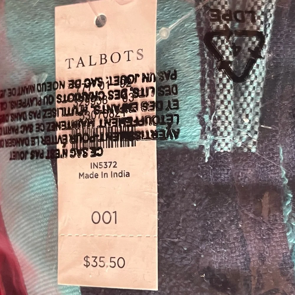 Talbots Poolside Pineapple Poolside Mat - NWT - Picture 5 of 9